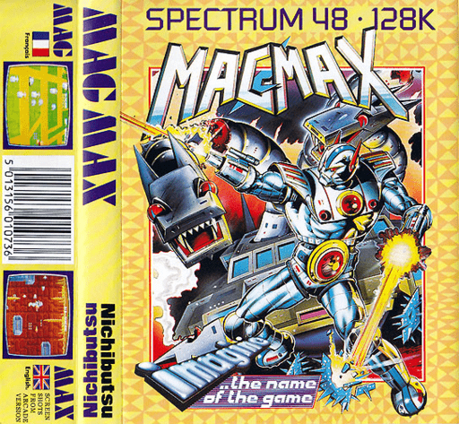 Mag Max box art for ZX Spectrum